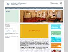 Tablet Screenshot of eglisedumusee.be